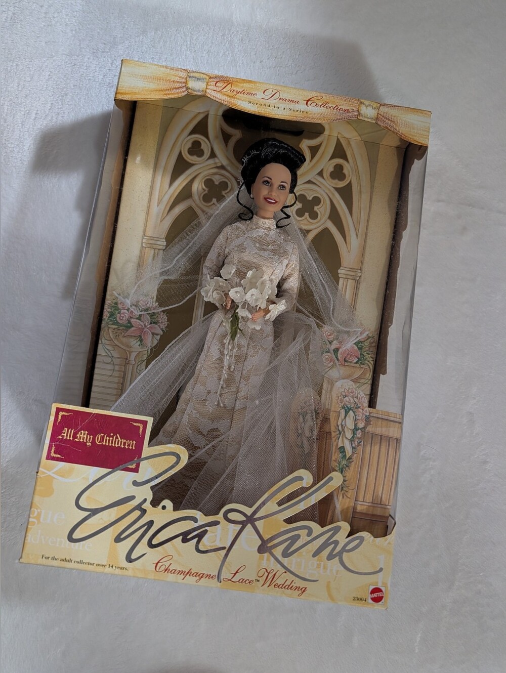 Vintage 1999 Barbie, Erica Kane All My Children in Wedding Dress, unopened box